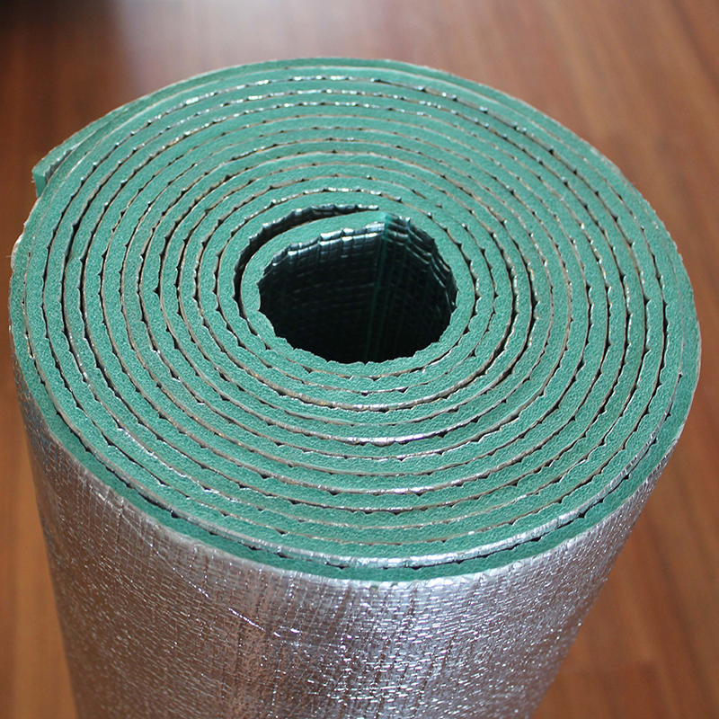 Heat Insulation Film Raw Rolls Al+Woven+ Xpe+Woven+Al Foil Film For Packaging - PAIDU